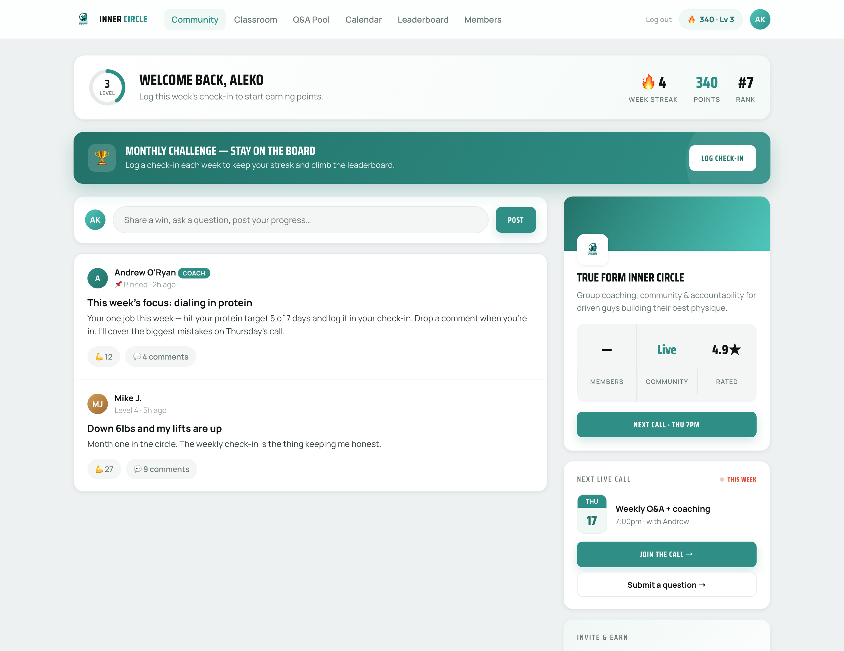 Inner Circle app